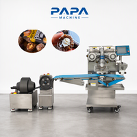 Machine automatique de fabrication de boules énergétiques / protéinées rondes à rouleaux, pour noix et fruits secs