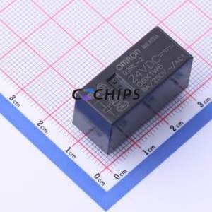 G2RL-2-DC24 Power Relay DIP,12.5x28.8mm Relay 24V 2 Changeover: 2C (DPDT-Changeover)::: 8 8A-30VDC/8A-250VAC - Product Image 1