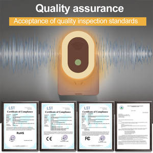 Repelente de mosquitos ultrasónico para interiores, luz nocturna, trampa eléctrica para mosquitos, ratas voladoras, enchufe para Control de insectos - Product Image 3