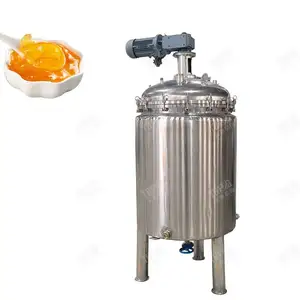 100L 200L 300L 500L Sanitary Stainless Steel Vertical Cosmetic Liquid Chemical Mixing Equipment Tank
