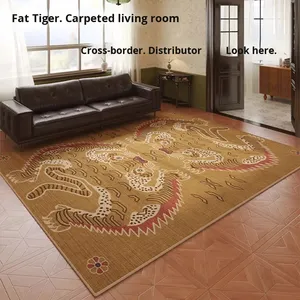 Alfombra de Lujo para Sala de Estar, Alfombra de Gran Tamaño para Sofá, Alfombra Antideslizante de Cristal para Dormitorio y Junto a la Cama - Product Image 4