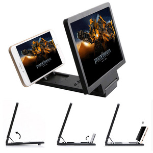 Lente d'ingrandimento video 3D <span class=keywords><strong>per</strong></span> cellulari, amplificatore dello schermo dello smartphone con supporto allargato da 12 pollici, certificato CE, RoHS, FCC - Product Image 2