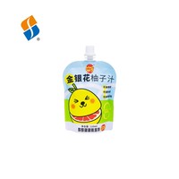 Op maat gemaakte print 110ml matte aluminiumfolie plastic zakken NFC fruitsap verpakkingszakken vloeistof uitgietzak Doypack uitgietzak