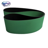 Bande transporteuse en PVC vert antistatique durable pour ligne d'assemblage électronique