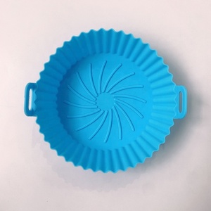 2023, Meilleures Ventes, Tampons Jetables en Acier Inoxydable pour Friteuse à Air, Bol de Gril Bleu, Simplicité Moderne - Product Image 2