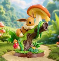 Nuevas Figuras de Acción de Anime Japonés 100% Auténticas 2026, Caja Sorpresa de 9 Piezas Pokemoned Eevee V3, Juguetes Coleccionables Kawaii de Dibujos Animados en Miniatura