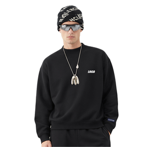 Sweat-shirt d'hiver à col rond personnalisé LP Clothing, vente en gros, haute qualité, pull à capuche en peluche, polyester/coton 410g - Product Image 1