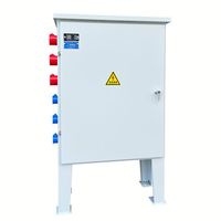 Boîte de distribution de prises extérieures personnalisée avec 6 prises 380V 160A IP65 Panneau électrique