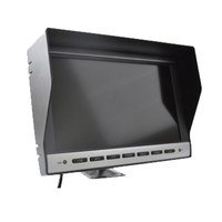 Fábrica al por mayor 10,1 pulgadas HD Vista trasera Monitor de coche Entrada de 2 canales 1080P escritorio HD Monitor TFT LCD Monitor de camión