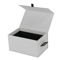 Boîte en carton de haute qualité pour emballage de casque électronique Bluetooth, avec rainure en V sur le dessus et la base, idéale pour les emballages cadeaux