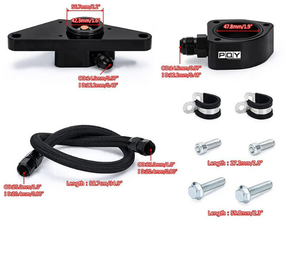 डॉज राम 2003 के लिए डॉज राम शीतलक बाईपास किट-2007 5.9l और 2007.5-2018 डॉज 6.7l - Product Image 3