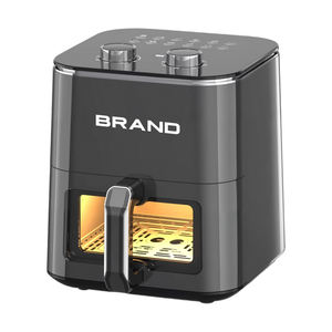 Los mejores suministros de freidora de aire baratos cuadrados de 5L y proveedores de freidoras de aire baratas Protección contra sobrecalentamiento Freidora de aire eléctrica barata - Product Image 1