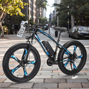 Vélo électrique tout-terrain 26 pouces, 2 roues, 350W, batterie lithium 36V, avec frein à câble, autonomie 60 km, pour les voyages, livraison gratuite - Product Image 1