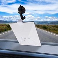 Soporte de ventosa fuerte para salpicadero de coche para Starlink Mini, kit de montaje con ángulo ajustable para antena parabólica estable