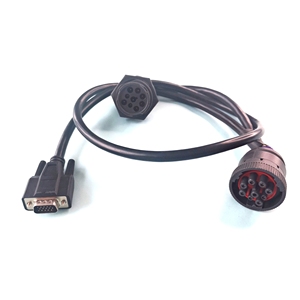 Cable tipo 2 Y J1939 de 9 pines, conector alemán a hembra, conector de HD16-9-1939S, negro, macho, DB15, para diagnóstico de coche Y camión - Product Image 2