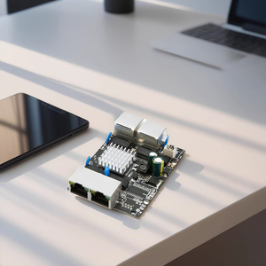 Gigabit Ethernet Switch PCB 3 porta rete <span class=keywords><strong>Reverso</strong></span> POE Switch Board rete PoE Switch modulo per pz telecamera OEM ODM - Product Image 2