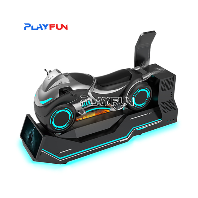 Adults VR Ride New Arrival Motor Driving Car Driving Simulator Price Virtual Reality Theme Park VR Motorcycle Simulator