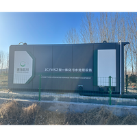 Mini station d'épuration des eaux usées Pompe PLC Productivité de 3000 L/heure pour les petites maisons Système de traitement des eaux usées domestiques