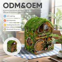 Puzzle en bois 3D DIY Maison miniature Ivy Cottage SL-53 Artisanat en bois Métal Plastique Papier Lumière LED Kit fait main En stock