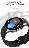Relojes inteligentes Y80, nuevo modelo, monitor de actividad física, Android, IP68, resistente al agua, redondo, para hombre y mujer, reloj inteligente Y80 con correas deportivas para hombre y mujer