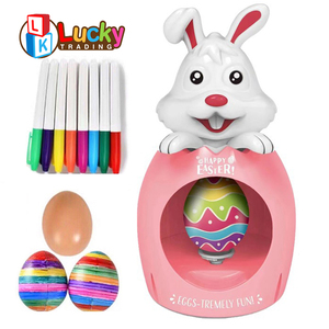 Kit <span class=keywords><strong>de</strong></span> peinture Spinner Machine Oeuf <span class=keywords><strong>de</strong></span> Pâques Pâques Diy Motorisé Egg Spinner Machine EggDecorating Kit Spinner avec lumières sonores - Product Image 4