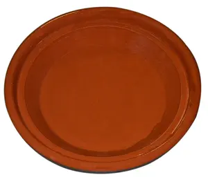 vintage style Moroccan ceramic Plate Round, Large Kitchen Tableware Breakfast plate