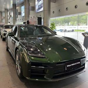 WRAPMASTER 1.52*17m brillant PET chêne vert Wrap vinyle métallique vert autocollant de carrosserie Films d'emballage de voiture - Product Image 6