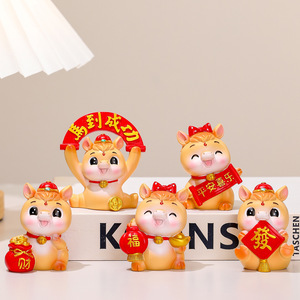 Ruijie Horse Figurines <b>Mini</b> Decorations For <b>Desk</b> And Gift 2024 Lunar New Year Collection - Product Image 4