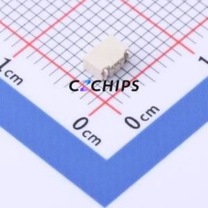 HC-0.8-2PWT Wire-to-Board Pin Header SMD,P=0.8mm,Horizontal Mount Connector 1x2P 0.8mm Horizontal Mount 2P - Product Image 2