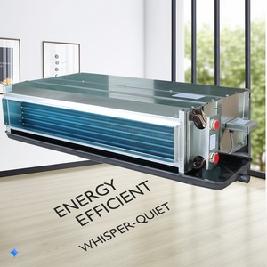 Unité de ventilo-convecteur horizontale dissimulée OlyAir, unité de ventilo-convecteur à eau chaude, unité de ventilo-convecteur de climatisation centrale à eau glacée - Product Image 1