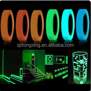 Precio de fabricación de fábrica, fotoluminiscente, impermeable, autoadhesivo que brilla en la oscuridad, vinilo luminoso, advertencia de seguridad brillante larga - Product Image 3