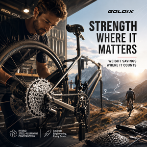 <span class=keywords><strong>Cassette</strong></span> GOLDIX XDR de 12 Velocidades 28T 33T 36T Ultraligero de Aluminio K7 <span class=keywords><strong>12V</strong></span> con Cambio Electrónico R9270/R8170 para Bicicleta de <span class=keywords><strong>Carretera</strong></span> - Product Image 5