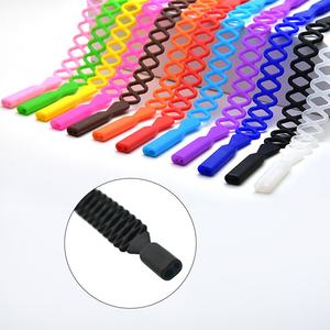 Регулируемый силиконовый весенний ремешок для очков эластичный спортивный ремешок с двойным отверстием для взрослых и детей части очков - Product Image 1