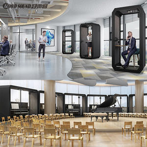 <span class=keywords><strong>Cabine</strong></span> <span class=keywords><strong>insonorisée</strong></span> pour <span class=keywords><strong>enregistrement</strong></span> vocal acoustique en intérieur, vente chaude Goodsound - Product Image 2