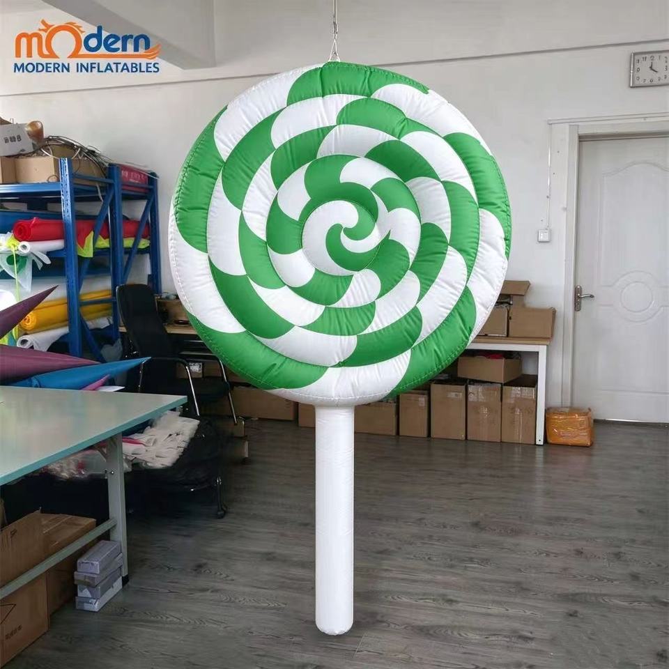 Single Candy.com Inflatable Lollipop Ceiling Candy Balloon for Party Promotion with ...