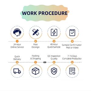 Sacs en papier kraft personnalisés SIHENY bleu marine avec étoiles dorées, avec poignées, en gros pour hommes, garçons d'honneur, cadeaux de Noël - Product Image 6