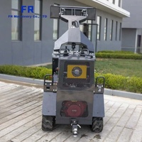 Mini-chargeuse compacte sur chenilles en caoutchouc FS-T390 avec cabine ROPS pour terrains boueux, aménagement paysager, travaux agricoles et construction