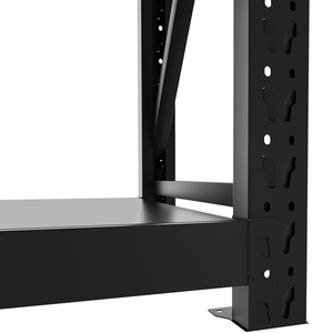 Estante de almacén de garaje de metal de acero ajustable en stock con pernos de almacenamiento de protección contra la corrosión estantes de palés industriales - Product Image 2