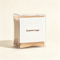 Boîte d'emballage rectangulaire pliable en PVC/PET transparent gaufré, impression personnalisée, logo personnalisé, options de taille personnalisées, recyclable