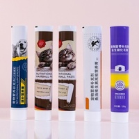 Envase de Aluminio y Plástico Personalizado para Pasta de Dientes, Tubo Vacío con Tapa de Rosca, Impresión UV Ecológica, Envase Cosmético