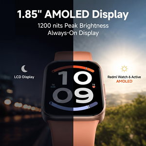 Montre connectée Redmi Watch 6 Active, écran AMOLED 1,85 pouces, étanche 5 ATM, 140 modes sportifs, moniteur de santé, réveil, calendrier magnétique - Product Image 2
