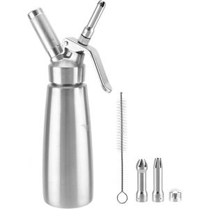 Distributeur de crème fouettée professionnel, cartouche de crème fouettée en aluminium, appareil à crème fouettée - Product Image 1