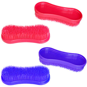 Intrepid International Magic Brush <span class=keywords><strong>Grooming</strong></span> Genie Masaje de limpieza para el cuidado de caballos Cepillo de limpieza Cepillo de baño - Product Image 4