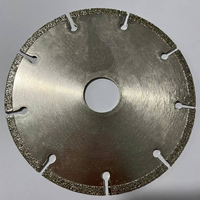 Lame de scie à segmenter électroplaquée au diamant Raydom, soudée au laser, pour la découpe du marbre, accessoires pour outils électriques