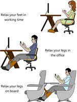 Repose-pieds portable pour avion, hamac pour les pieds, accessoires de voyage, vente chaude
