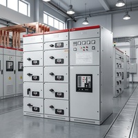 Tableau de distribution électrique basse tension 380V en gros, type armoire de commande, 6 prises, courant 10A-630A, pour alimentation réseau