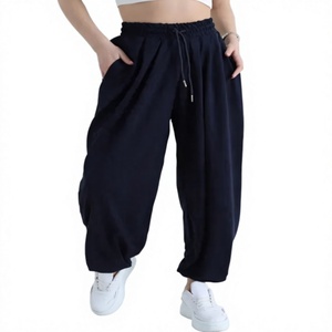 Pantalones Deportivos Casuales de Cintura Alta Elástica para Mujer EVER GLOW, Transpirables, de Secado Rápido, Ecológicos, de Viscosa/Algodón - Product Image 1