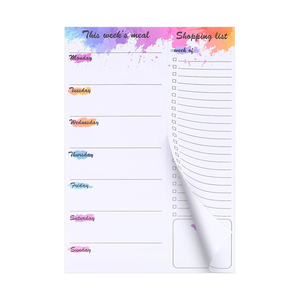 Bloc-notes magnétique personnalisé A5/A4/B5 non daté, liste de choses à faire, bloc-notes à feuilles détachables, planificateur quotidien/hebdomadaire, liste de courses, liste de points à vérifier, notes adhésives, bloc-notes mémo - Product Image 1