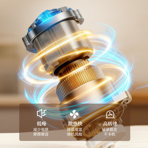 เครื่องบดเนื้อไฟฟ้า AUX 3 ลิตร สแตนเลสสตีล ปรับระดับความเร็วได้ เครื่องเตรียมอาหารสำหรับบดและสับไส้ในอาหาร - Product Image 6