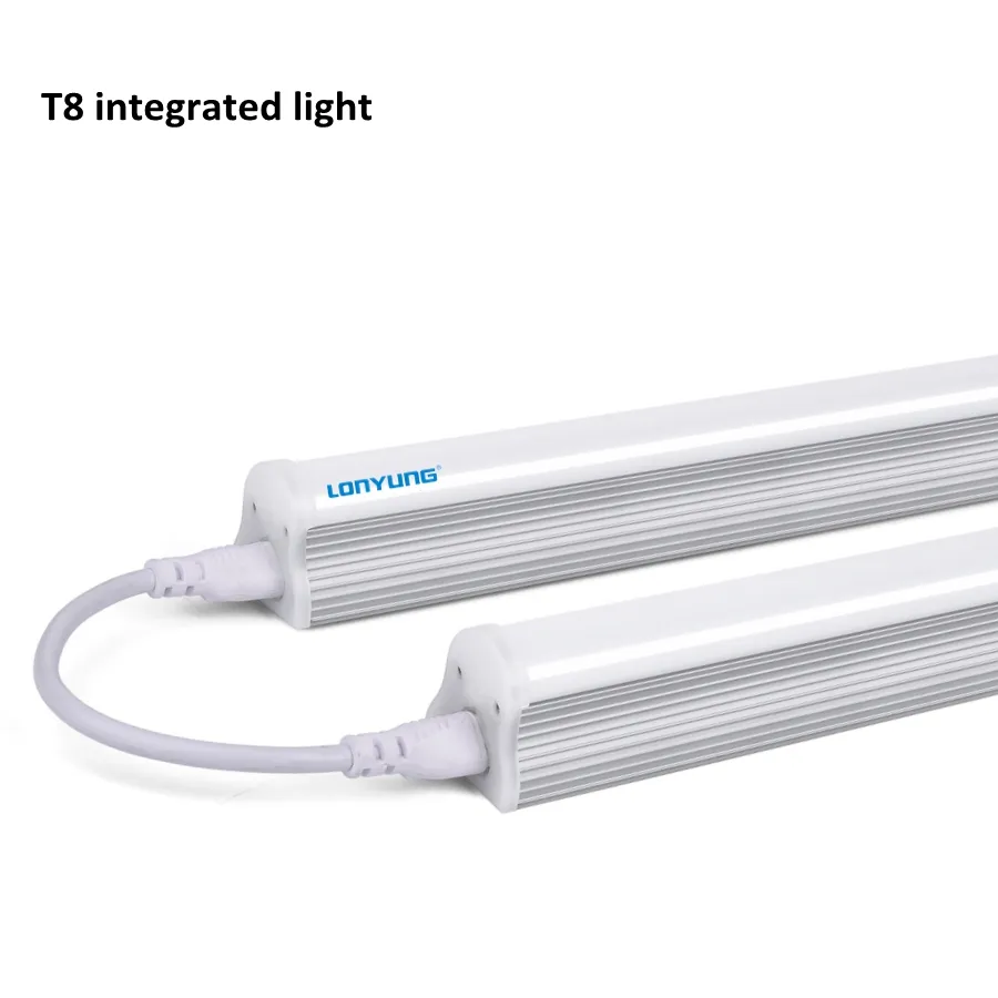 T8 18w Light Zhongshan Purification Lamp 1200mm 18w Led Batten Light Integrated T8 Natural White Linkable Linear Ceiling Led Lights With SAA